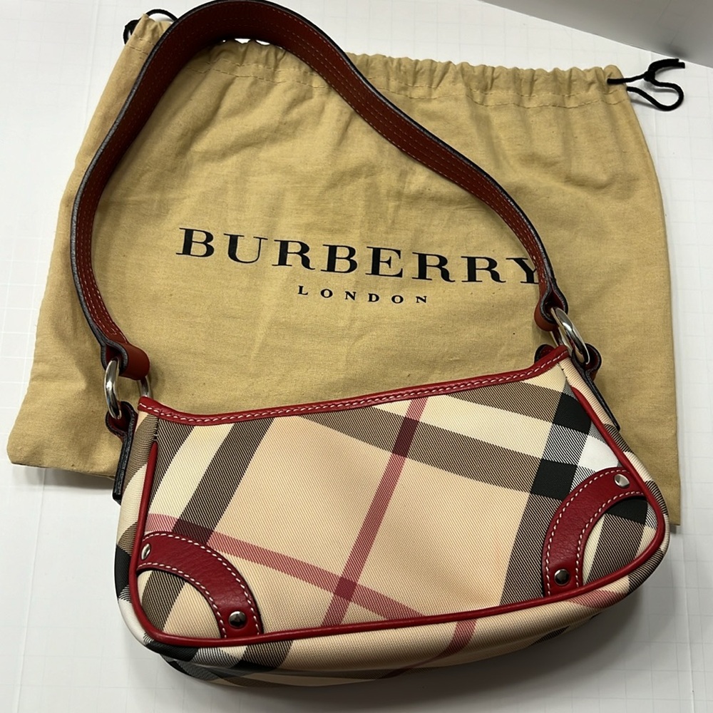 Burberry Nova Check Mini Shoulder Bag